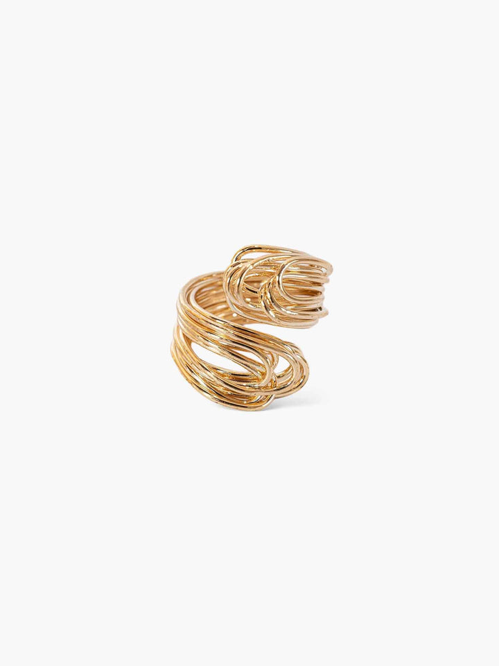 Astra Gold Wire Wrap Ring