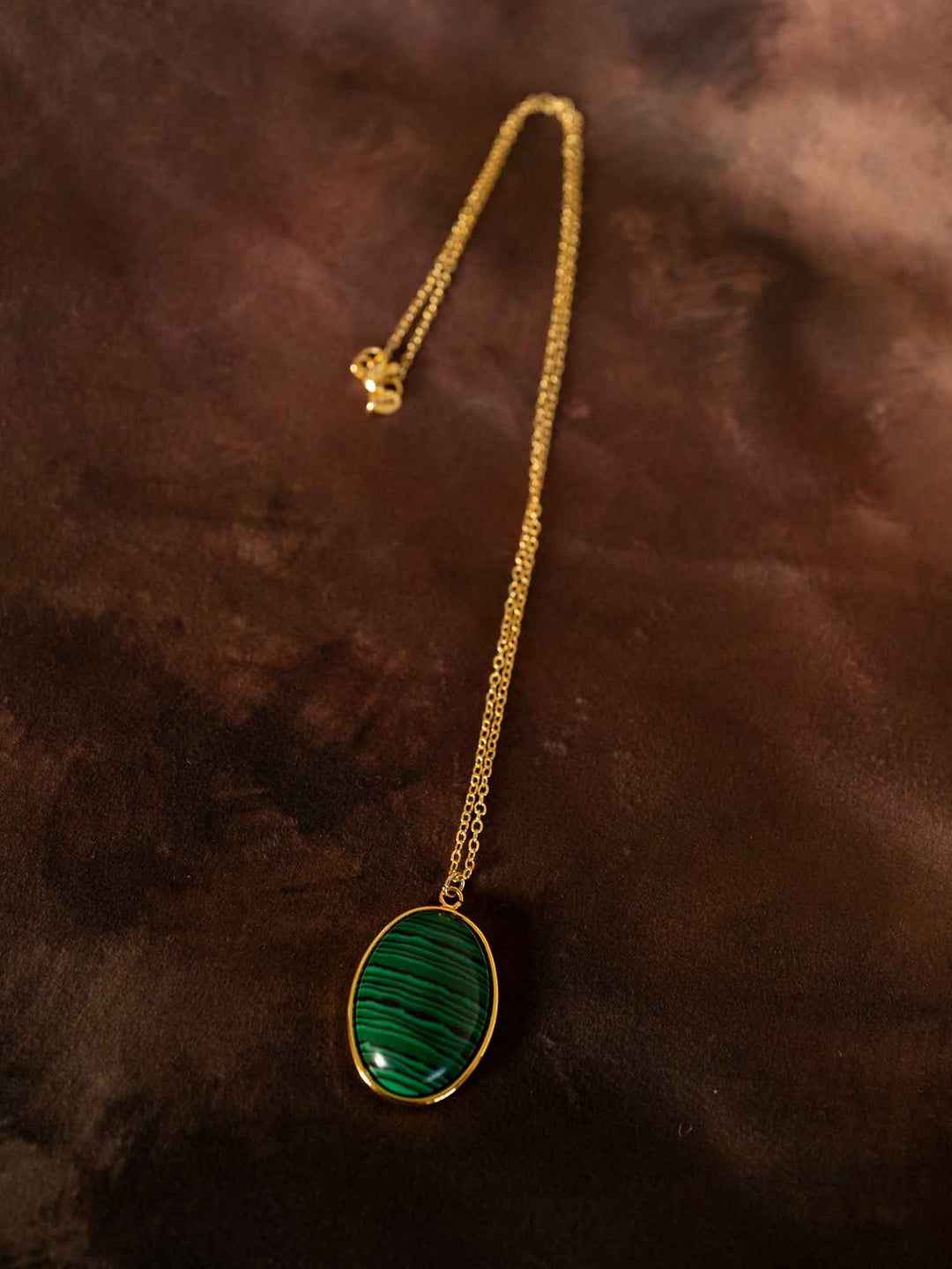 Blyssa Necklace Malachite