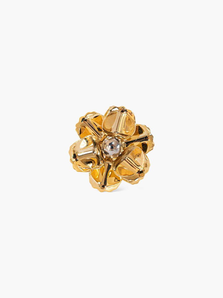 Calliope Gold Flower Statement Ring