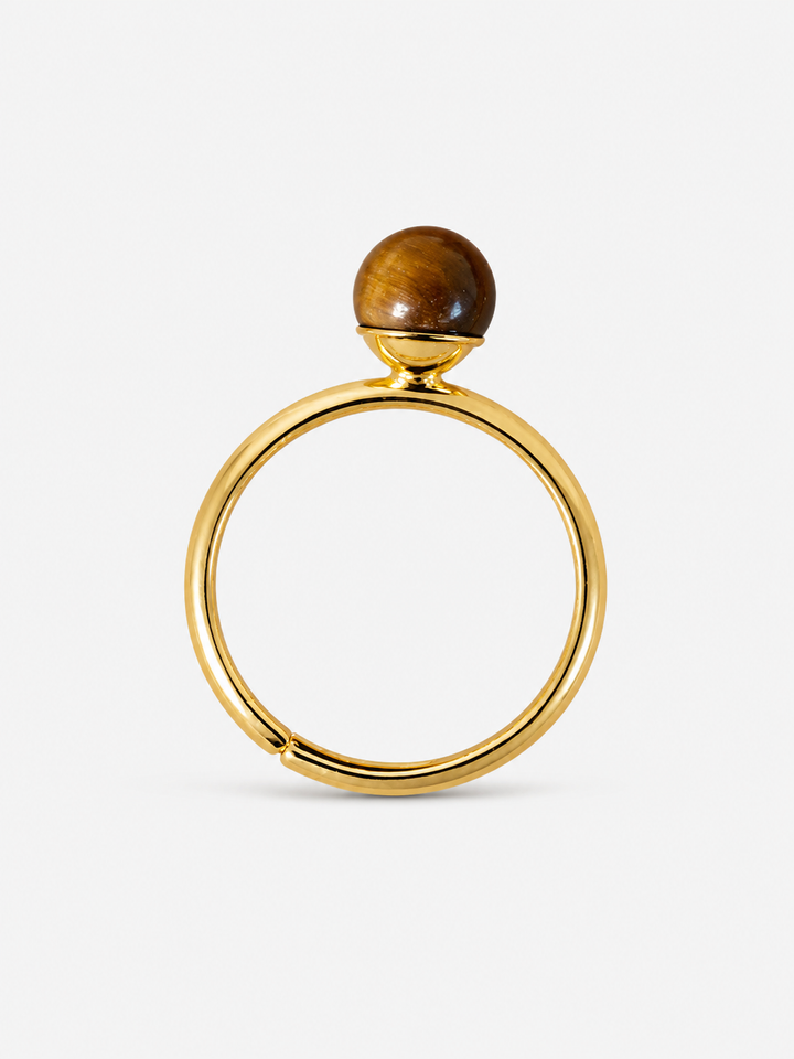 Anillo Reine Ojo de tigre 