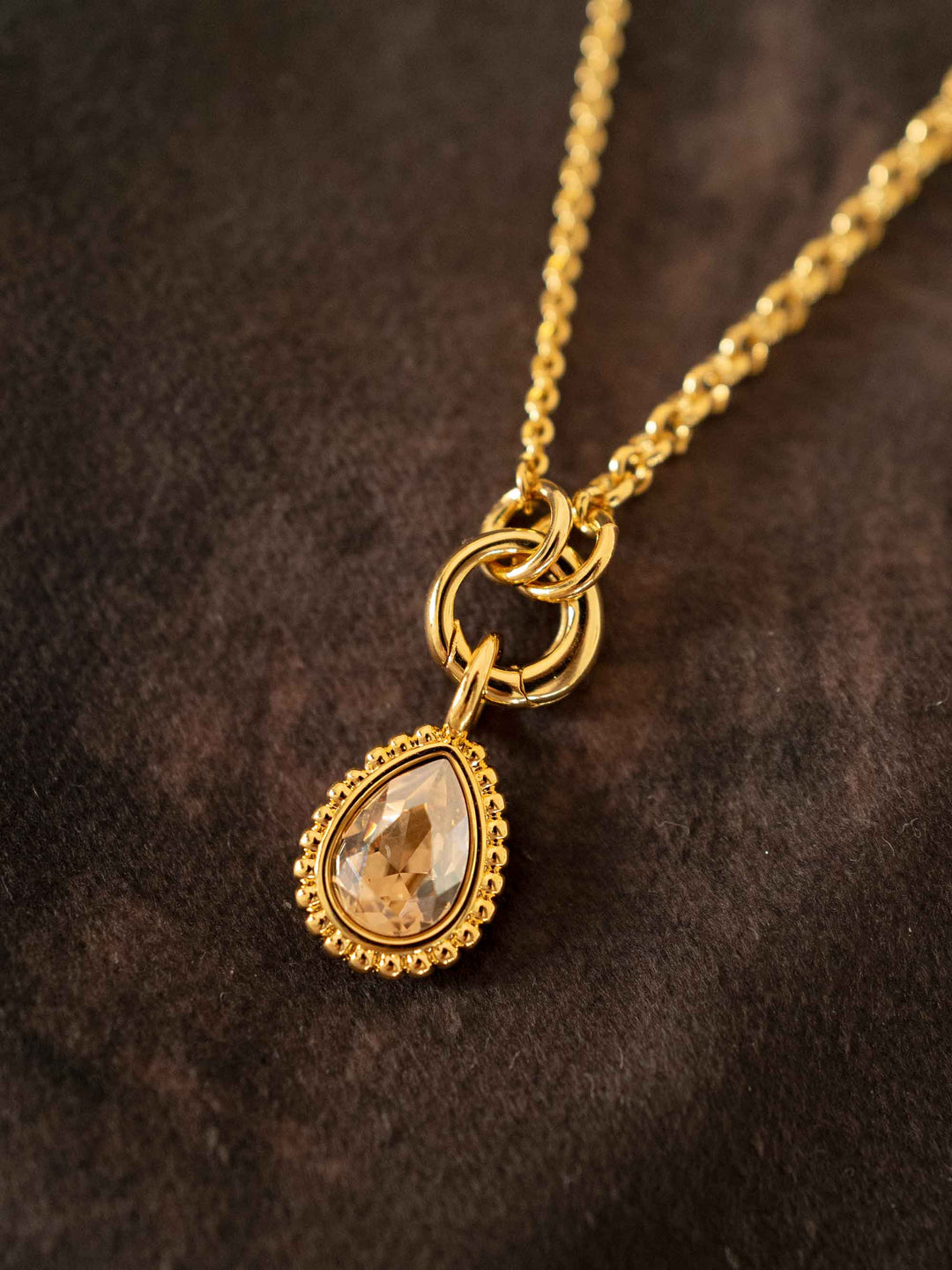 Teardrop Pendant Necklace