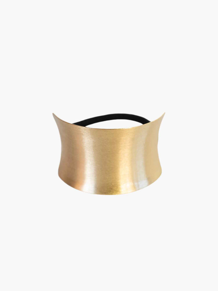 Corinna Brushed Gold Pony Cuff