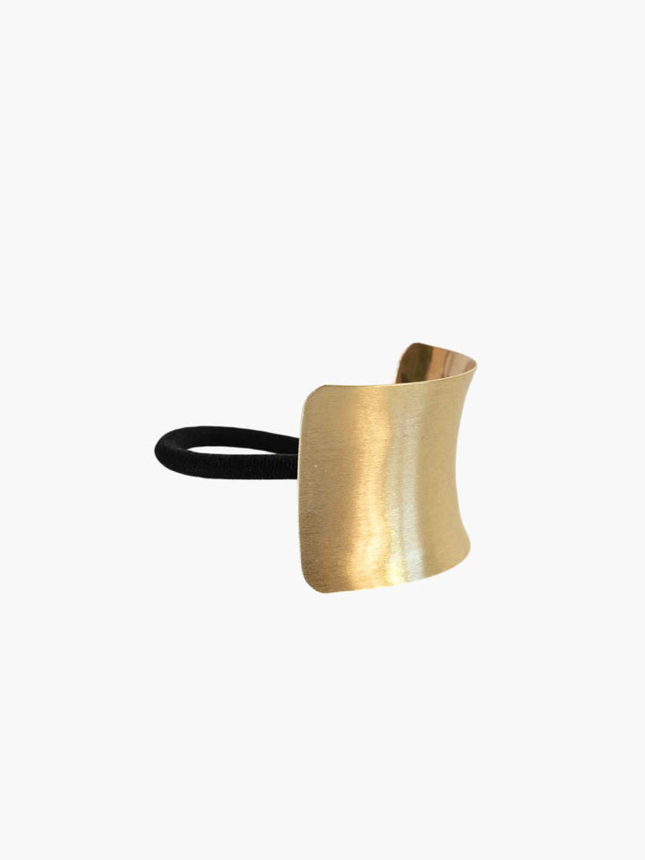 Corinna Brushed Gold Pony Cuff