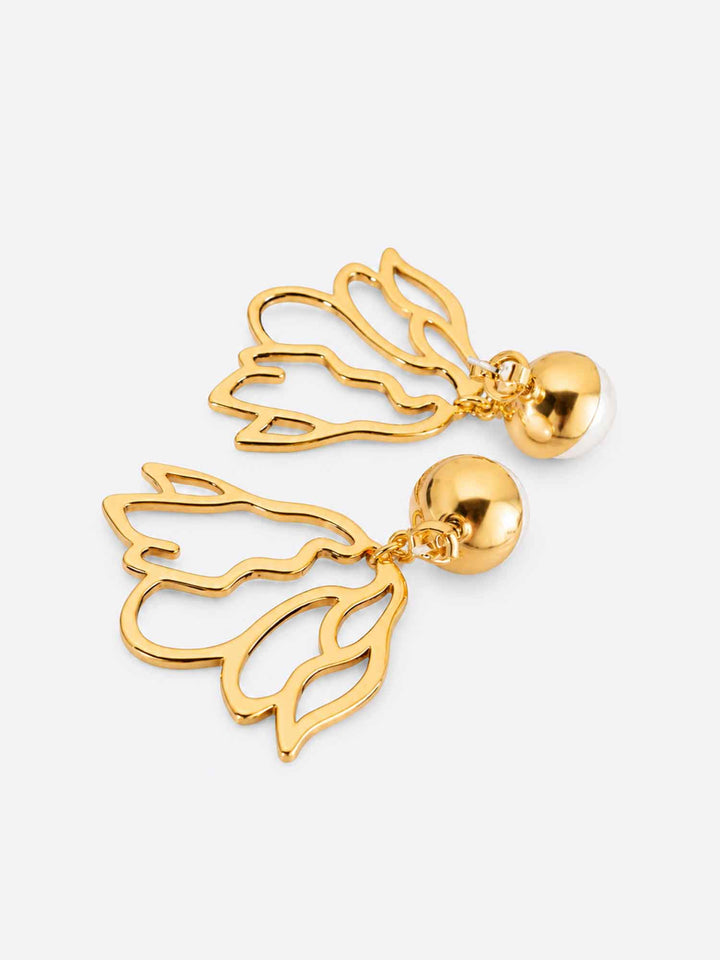 Dancer Gold Earrings