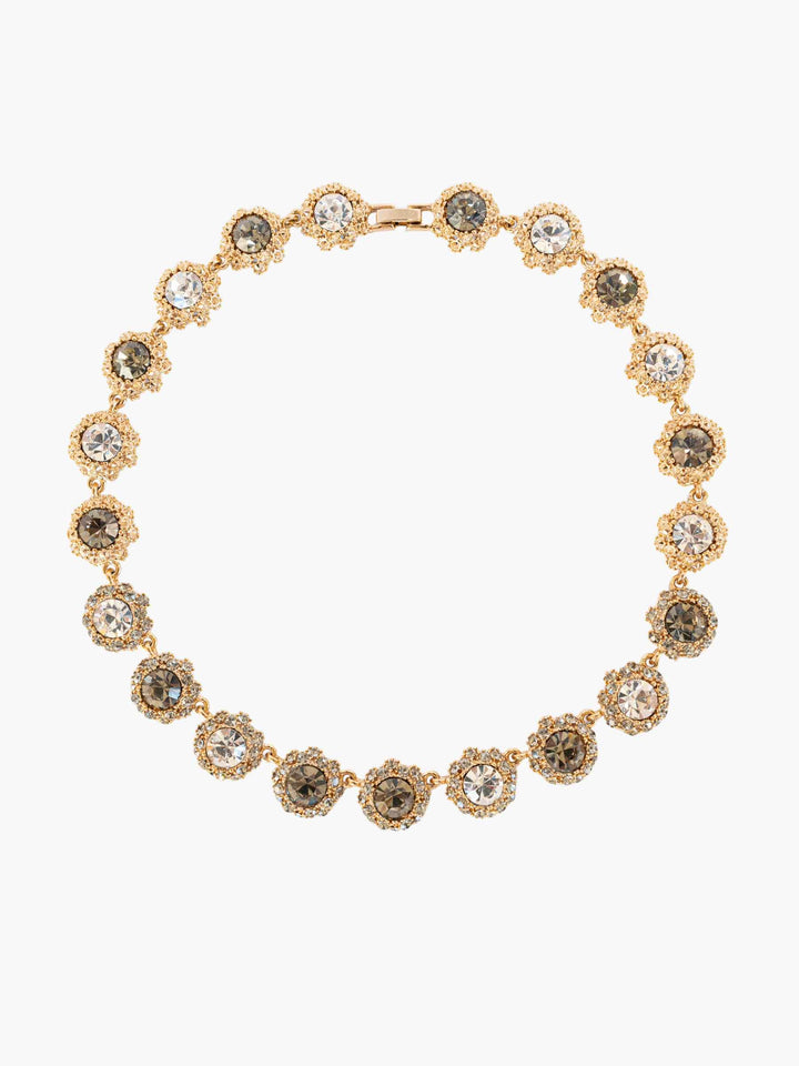 Eulalie Crystal Cluster Necklace