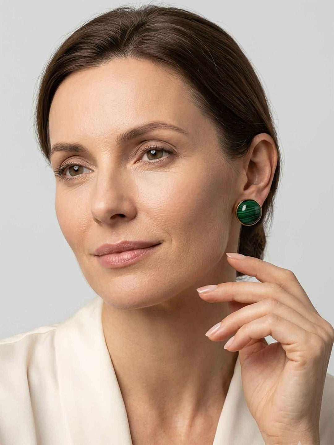Pendientes Siona Malaquita
