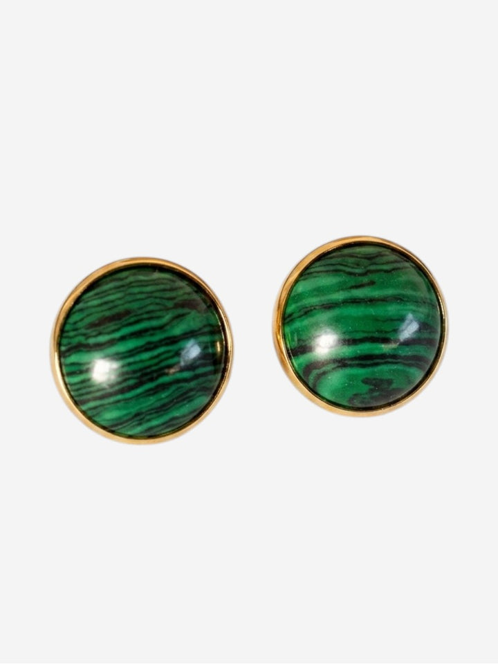 Pendientes Siona Malaquita