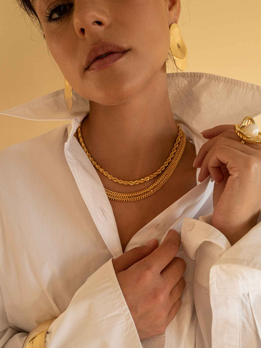 Gilda Gold Chain Necklace