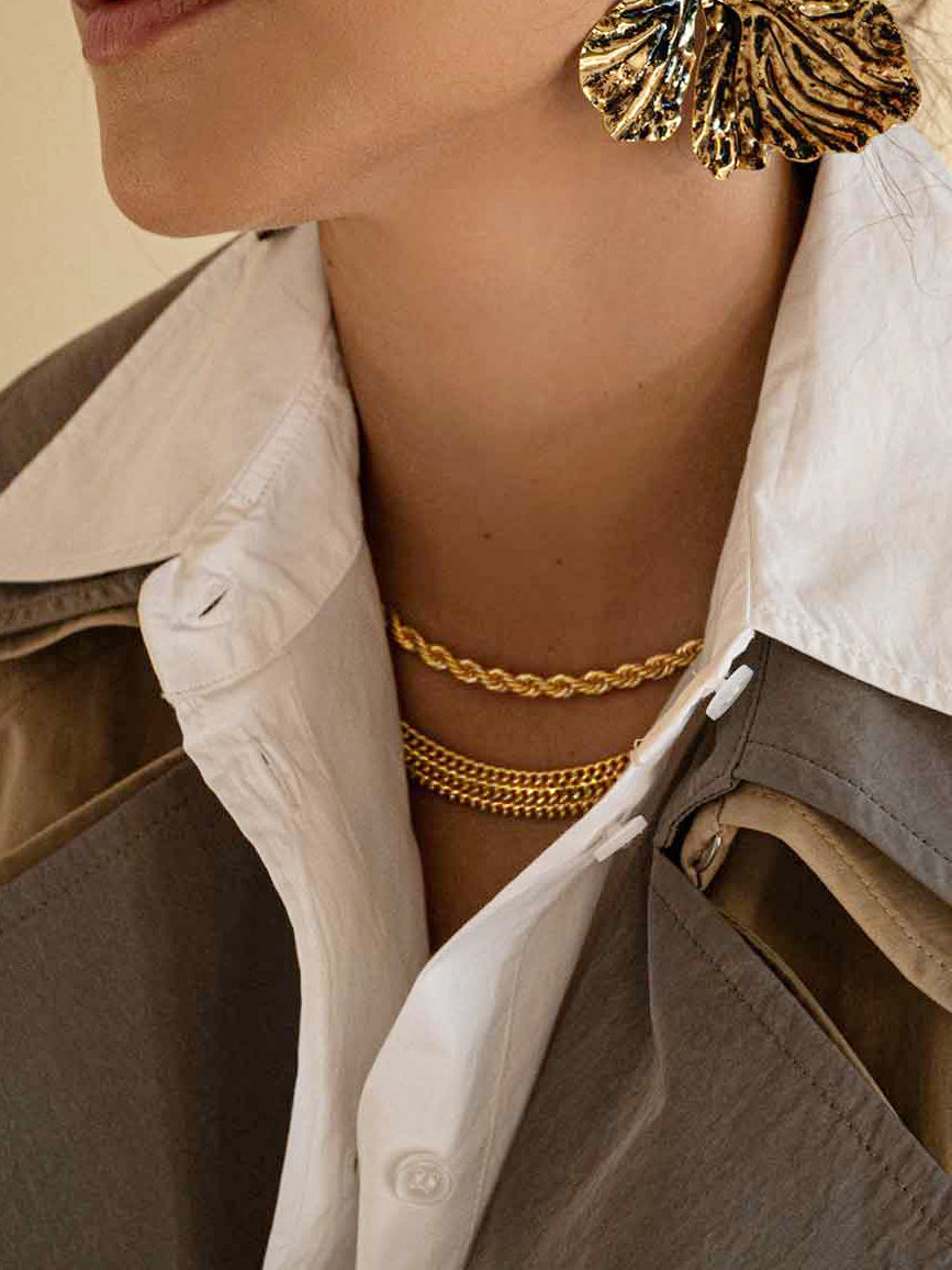 Gilda Gold Chain Necklace