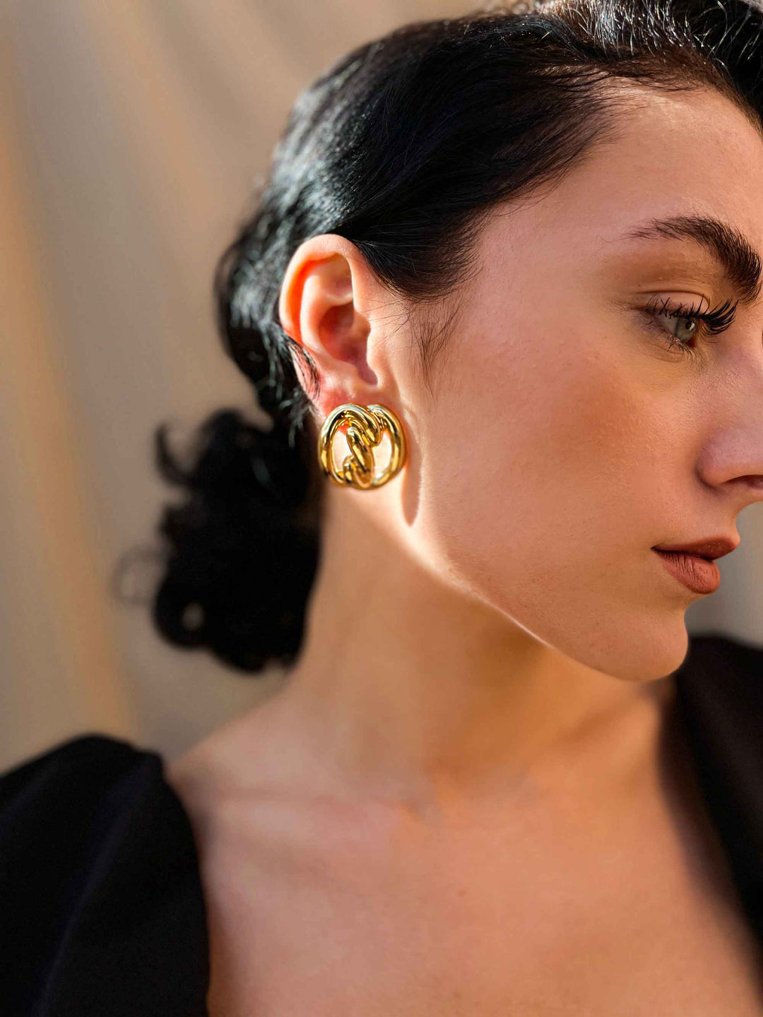 Vitality Gold Earrings