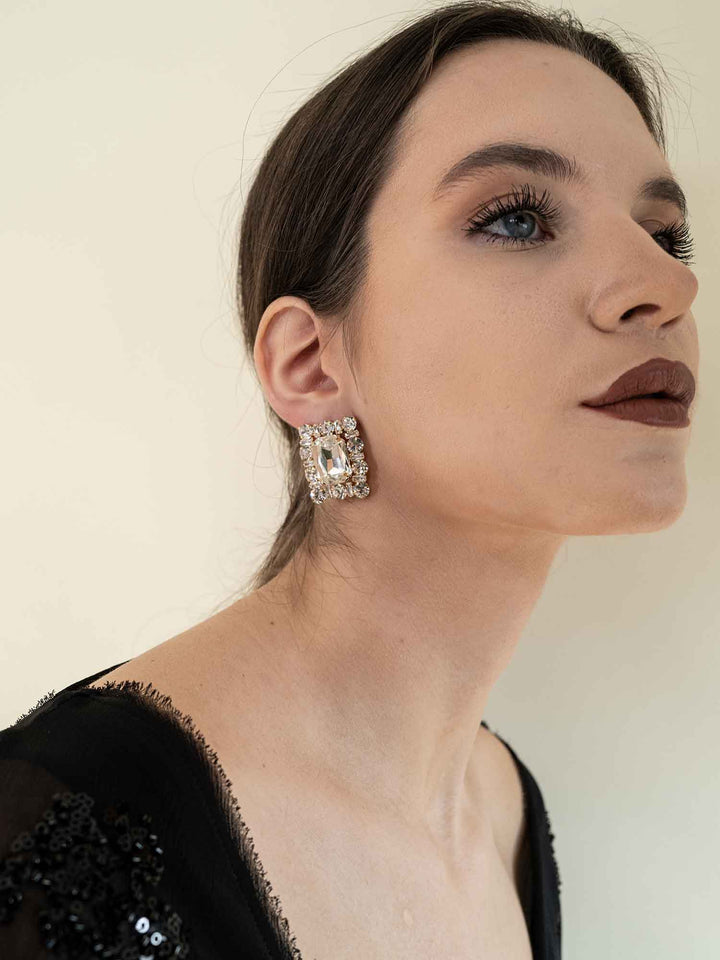 Kaide Crystal Statement Earrings