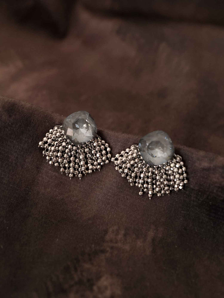 Noir Earrings Silver
