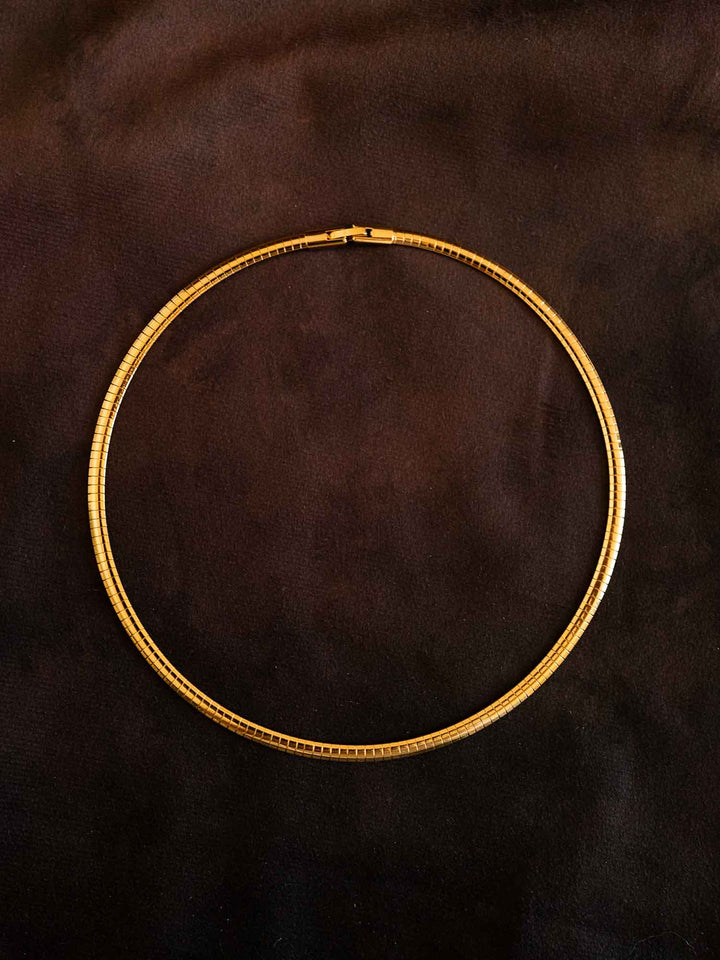 Kiera Snake Chain Choker Necklace