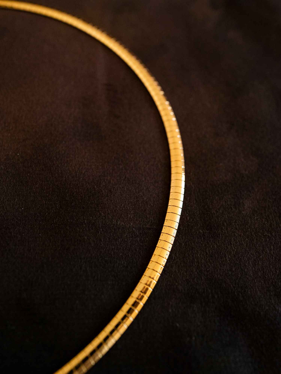 Kiera Snake Chain Choker Necklace