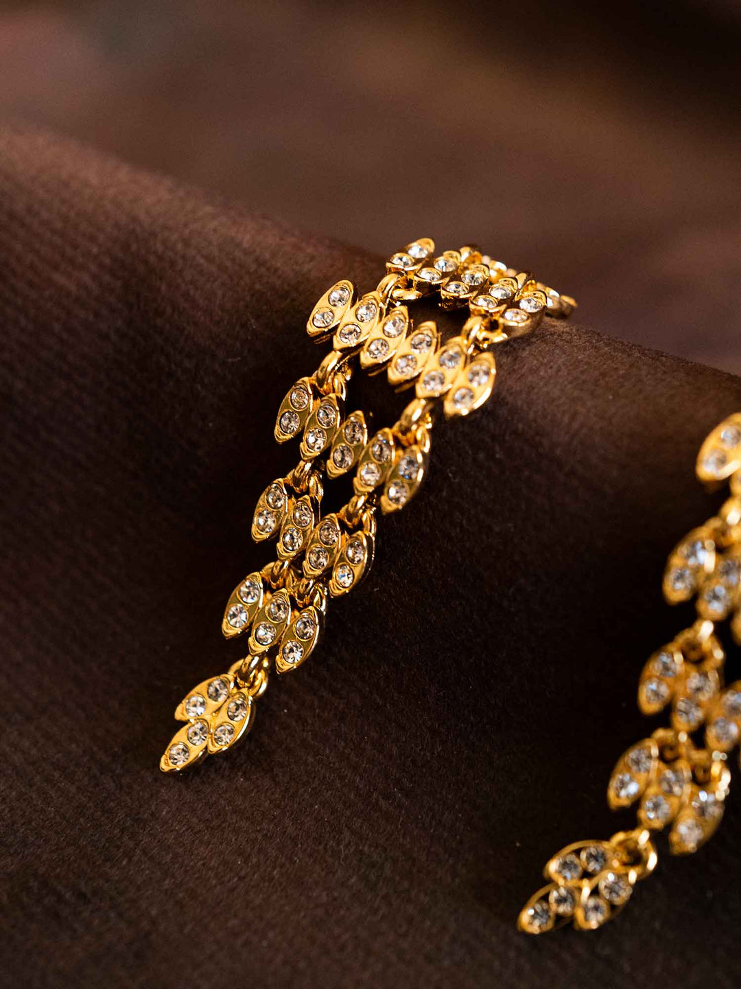 Adele Statement Crystal Drop Earrings