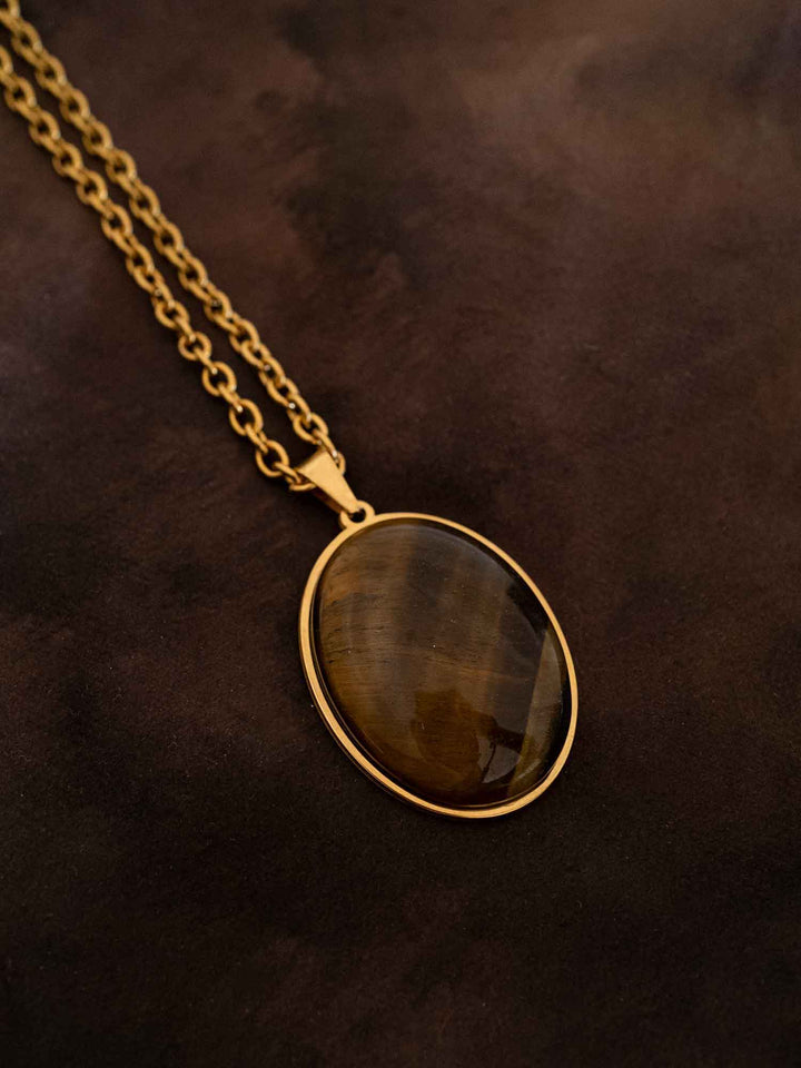 Enola Gold Tiger's Eye Necklace
