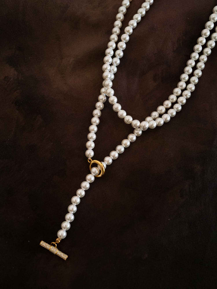 Cyrene Pearl Necklace