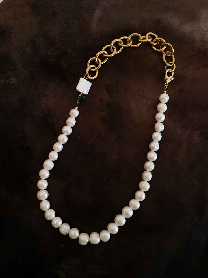 Ophelie Baroque Pearl Necklace