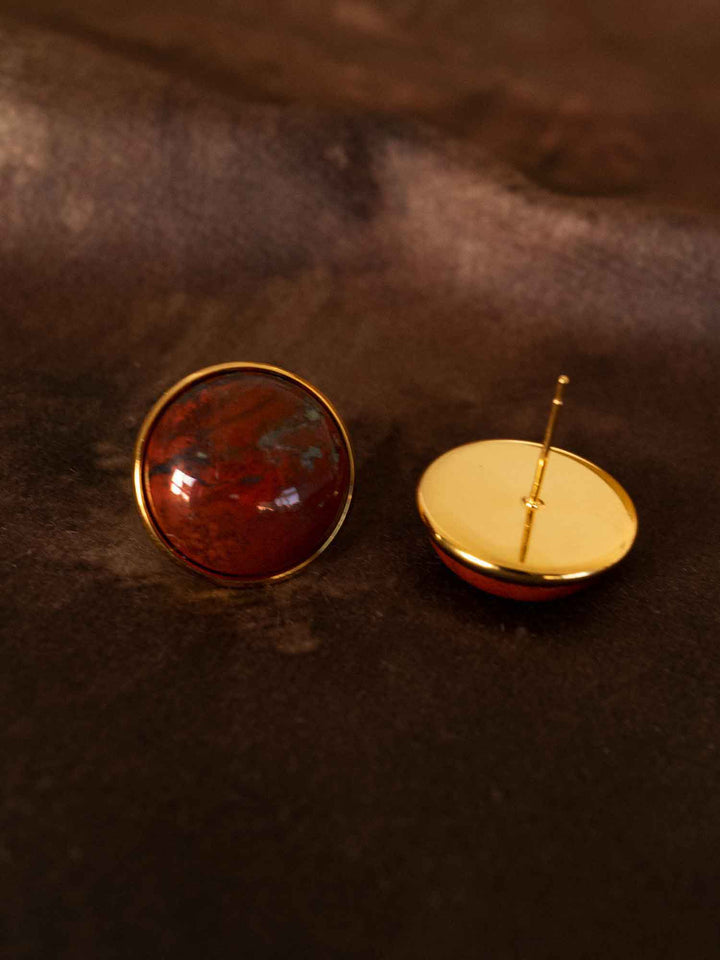 Siona Earrings Veining