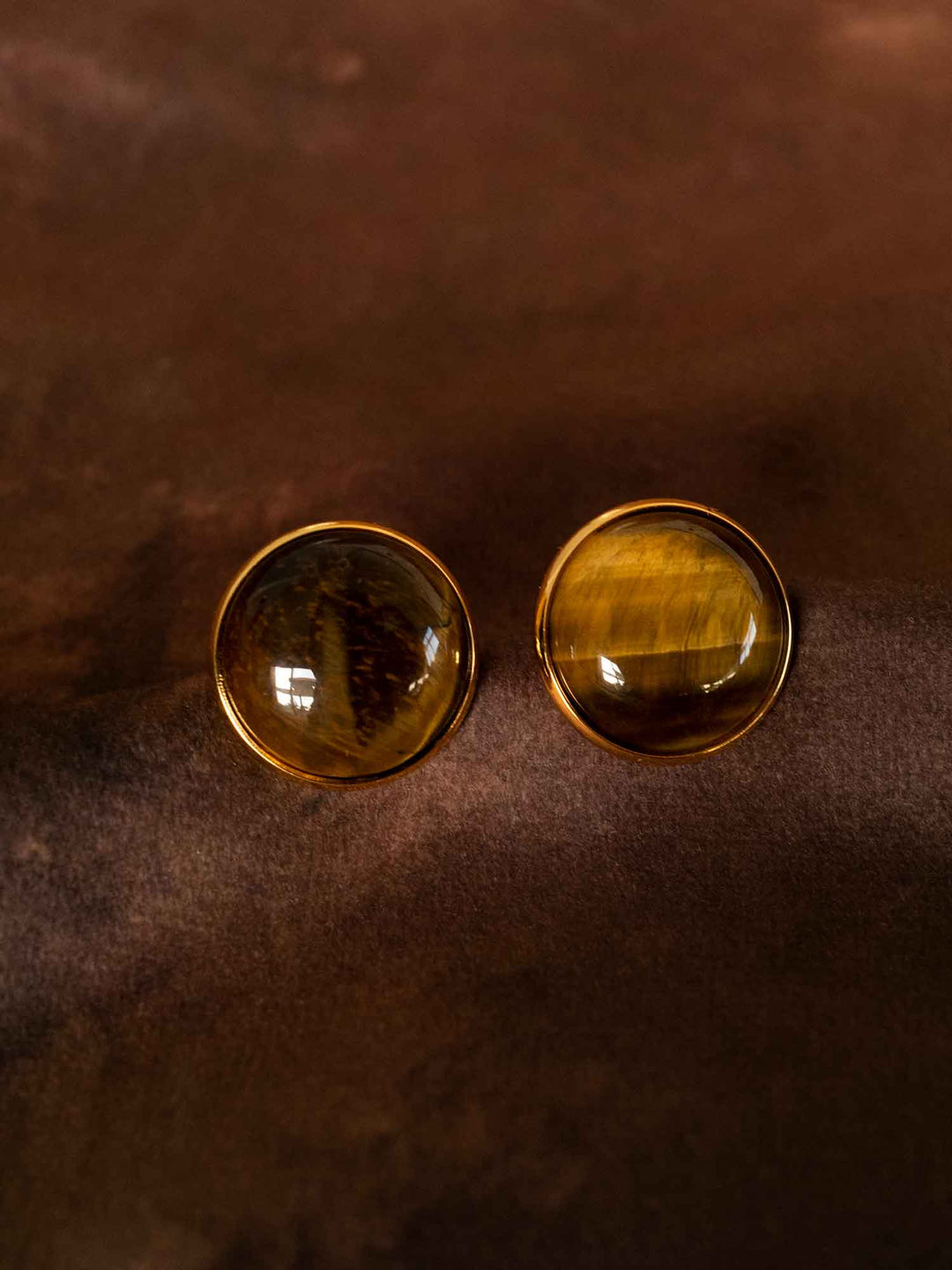 Siona Earrings Tiger’s eye