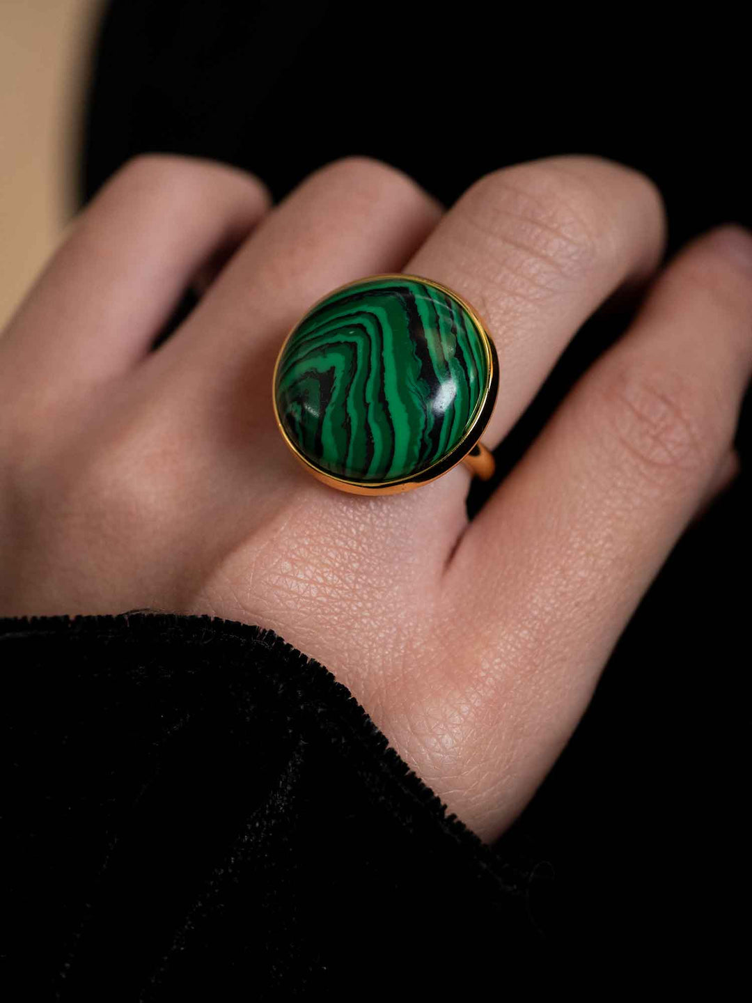 Noretta Ring Malachite