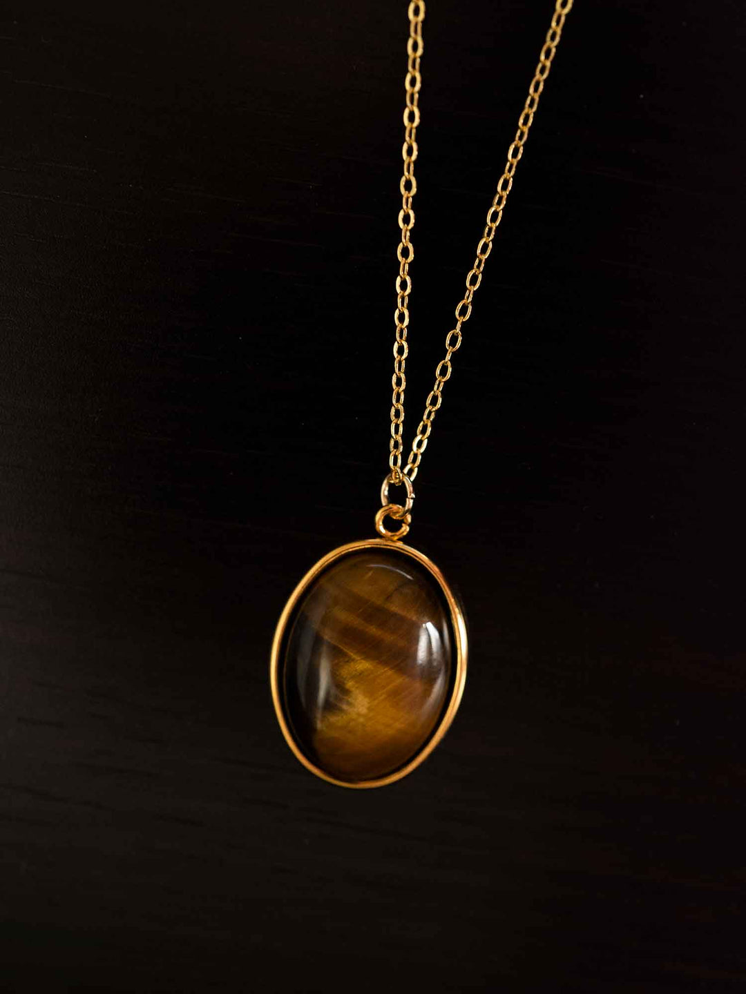 Blyssa Necklace Tiger’s eye