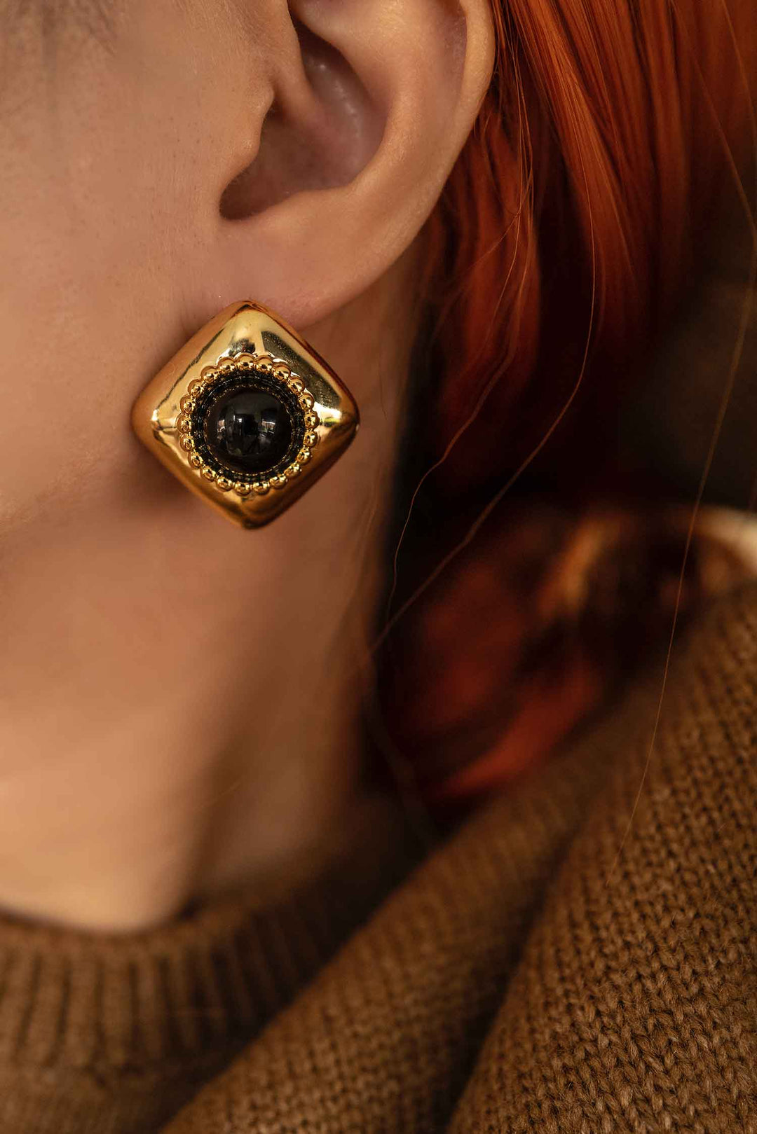 Melina Earrings Midnight