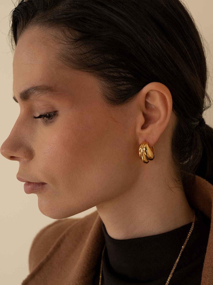 Meliora Hoop Earrings