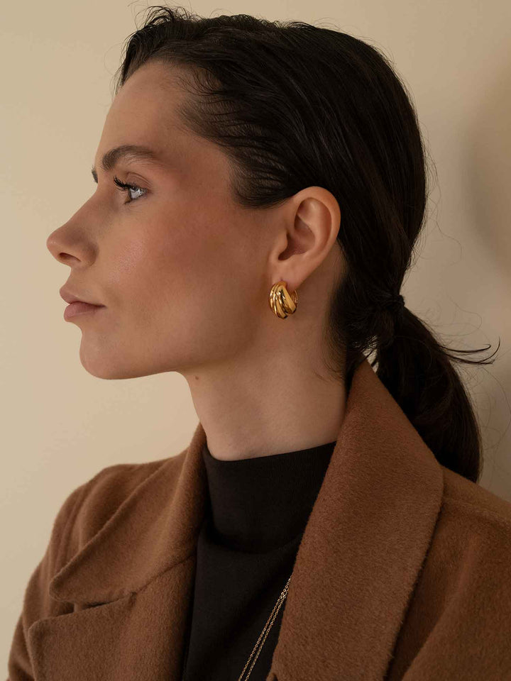 Meliora Hoop Earrings