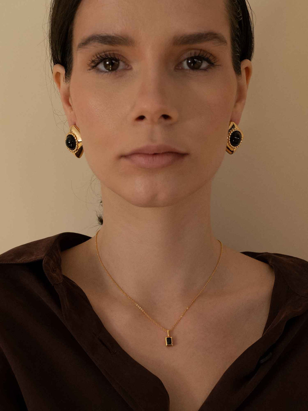 Melina Earrings Midnight