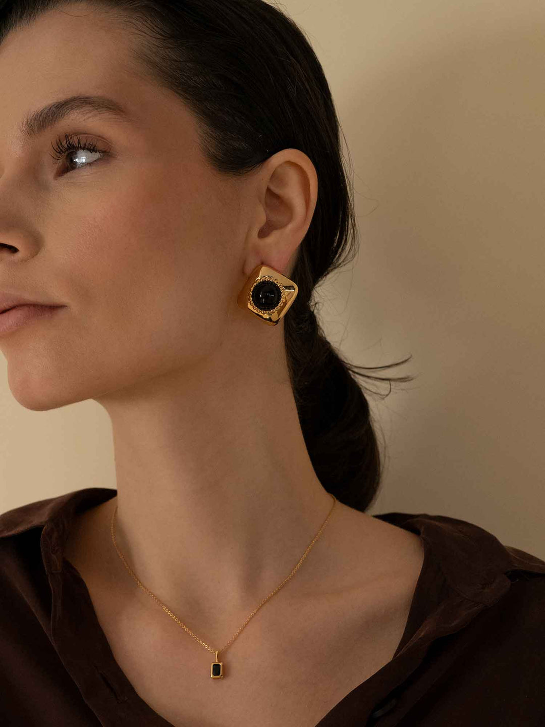 Melina Earrings Midnight