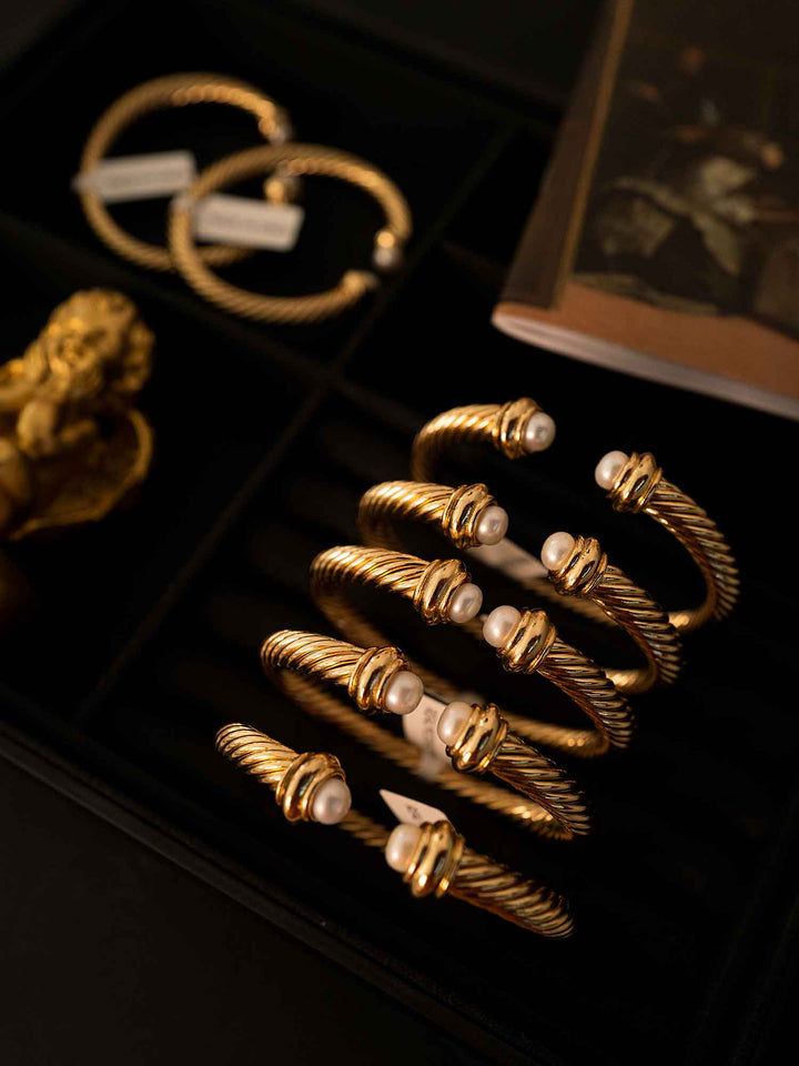 Nyla Pearl-Tipped Cuff