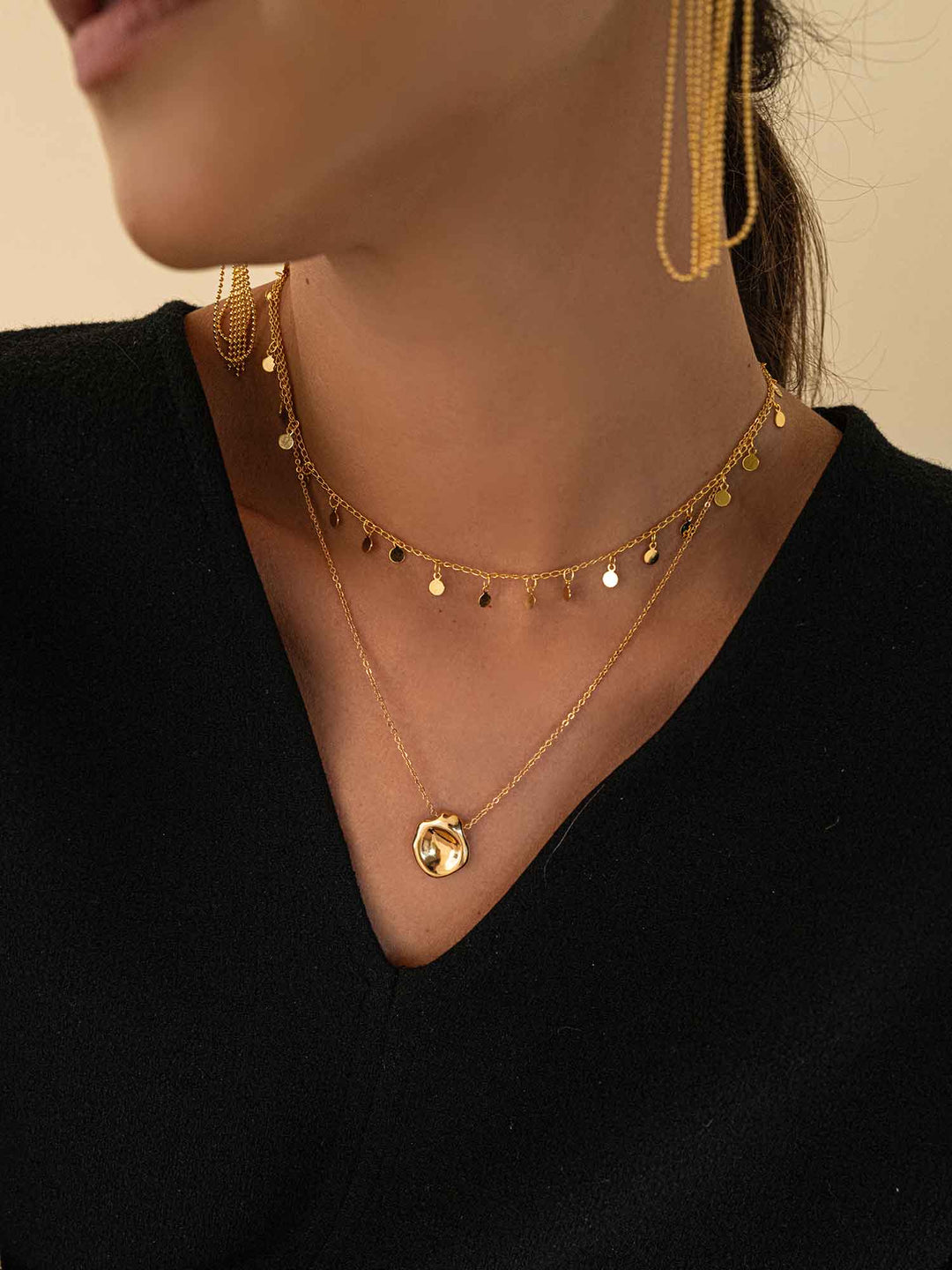 Liriel Gold Chain Necklace