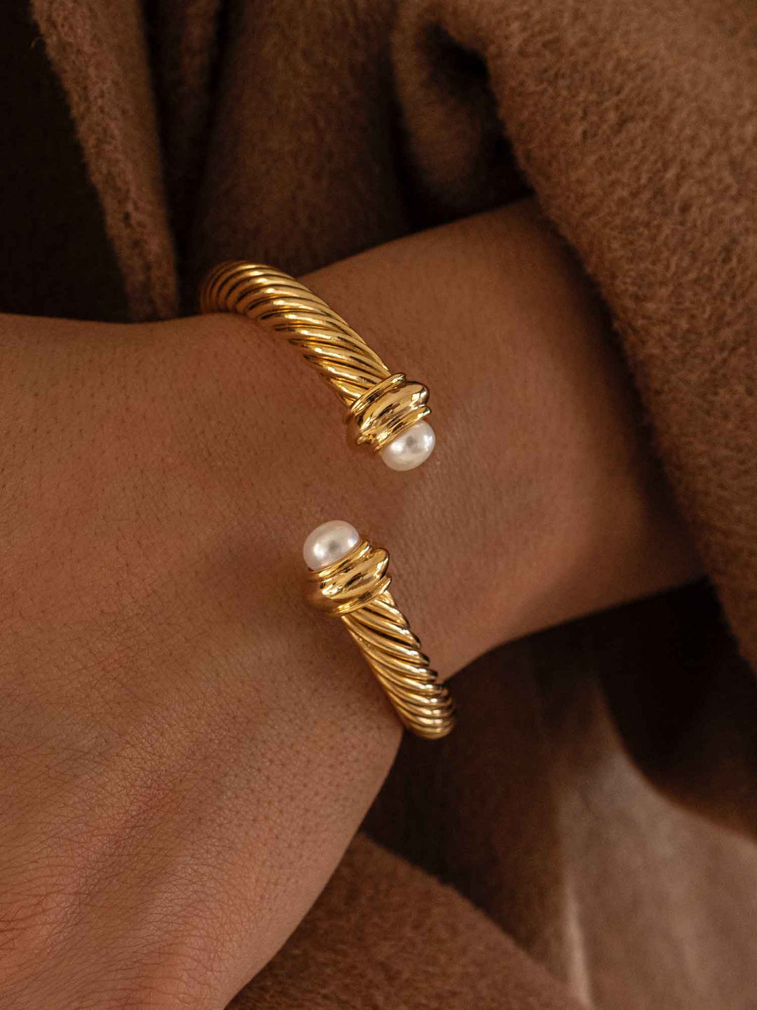 Nyla Pearl-Tipped Cuff