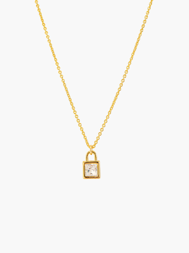 Ginevra Lock Necklace