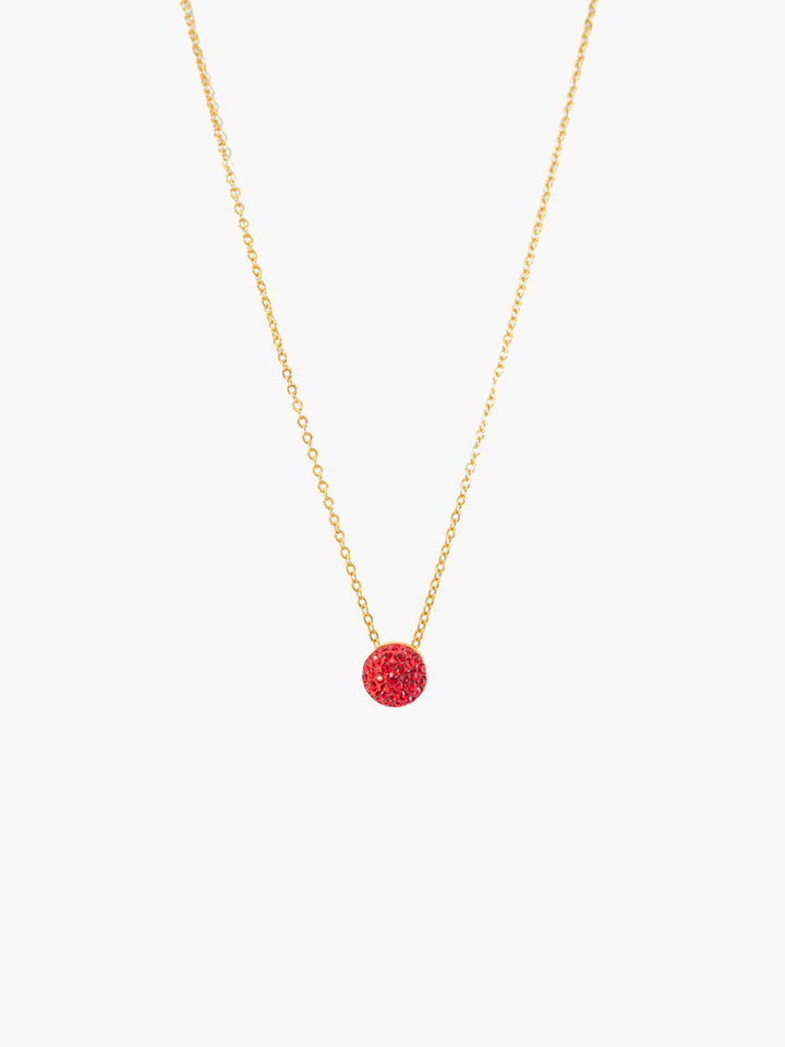 Limited Edition Red Crystal Necklace