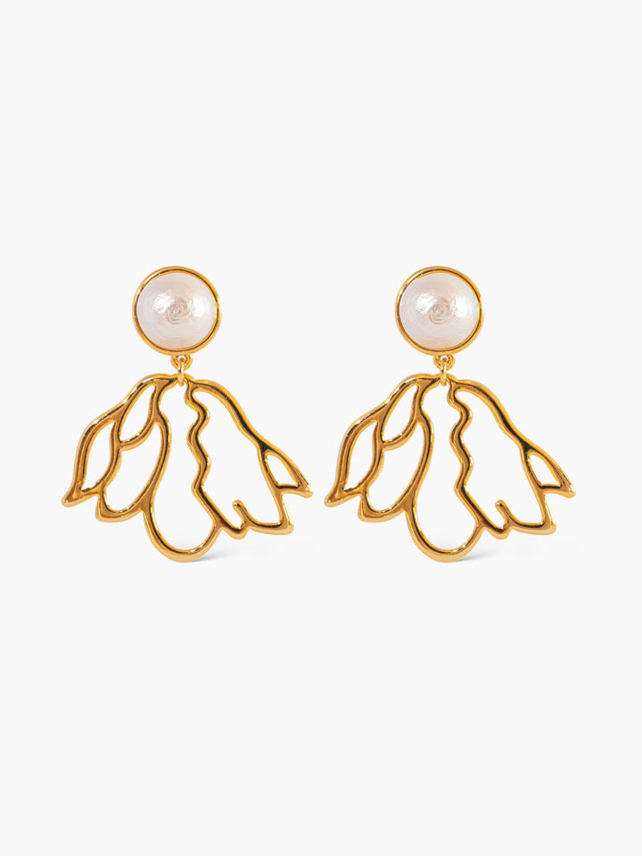 Dancer Gold Earrings