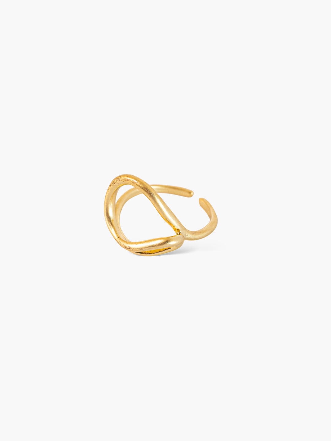 Anillo línea simple oro