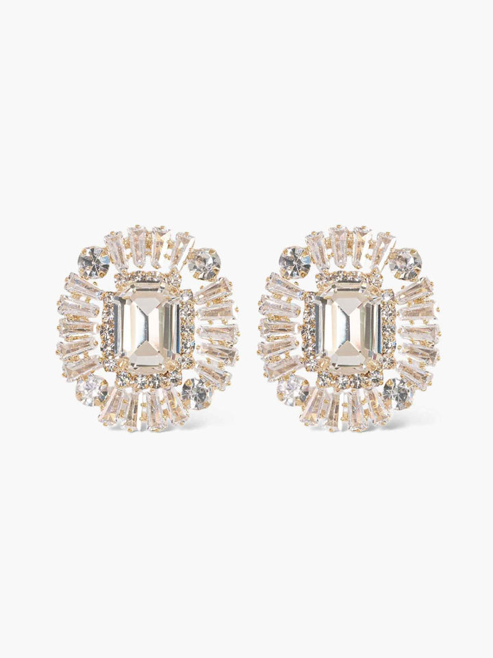 Vanessa Crystal Statement Earrings