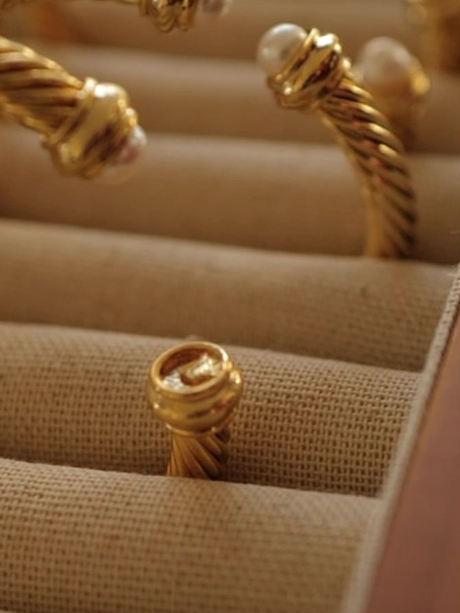 Nyla Pearl-Tipped Cuff