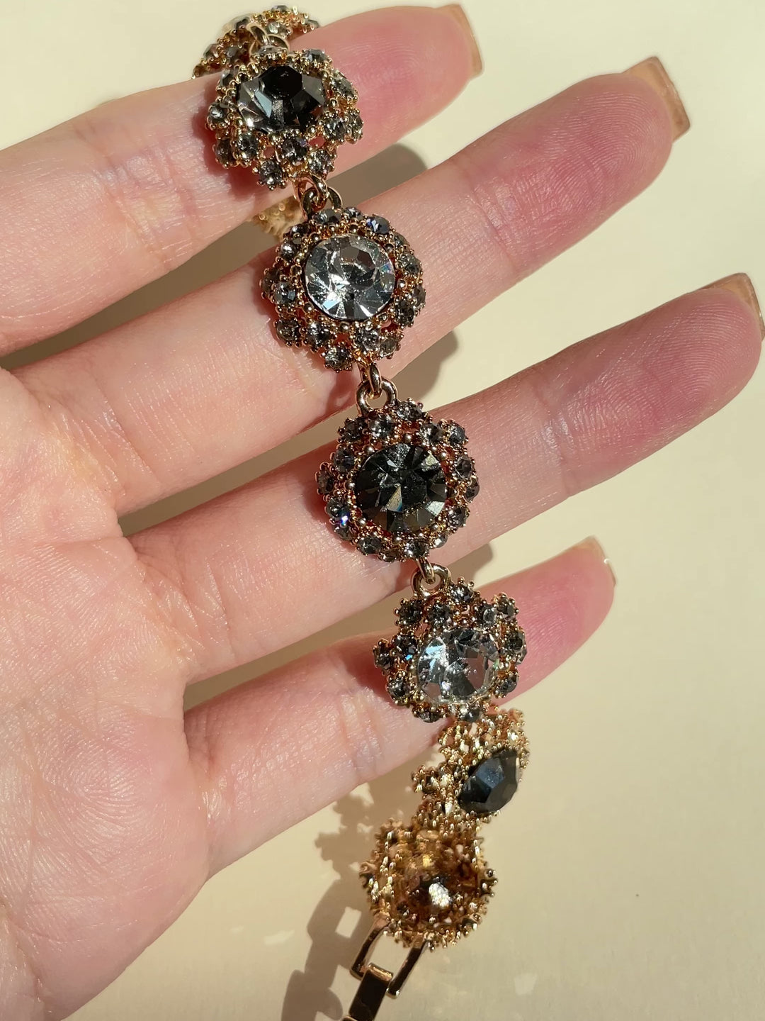 Eulalie Crystal Cluster Necklace