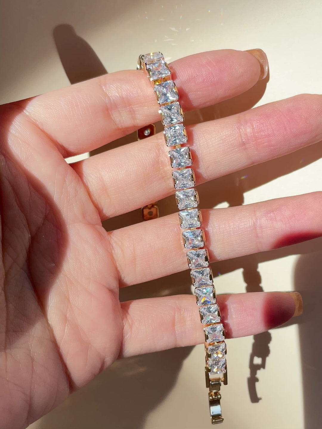 Gwendoline Crystal Tennis Bracelet 5mm