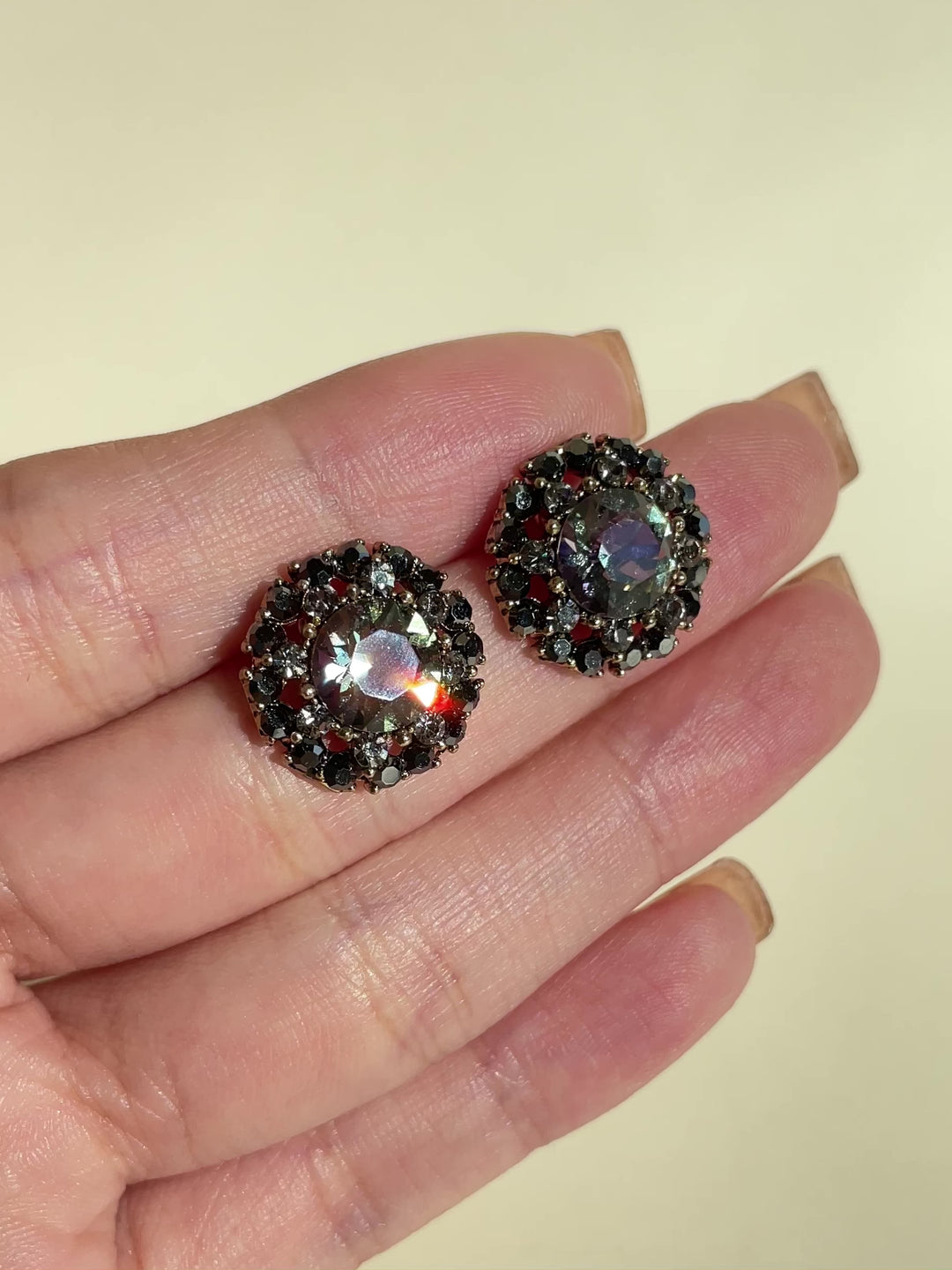 Azura Crystal Stud Earrings