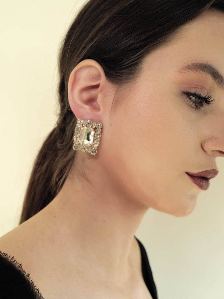 Kaide Crystal Statement Earrings