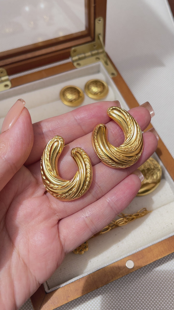 Ignite Gold Earrings