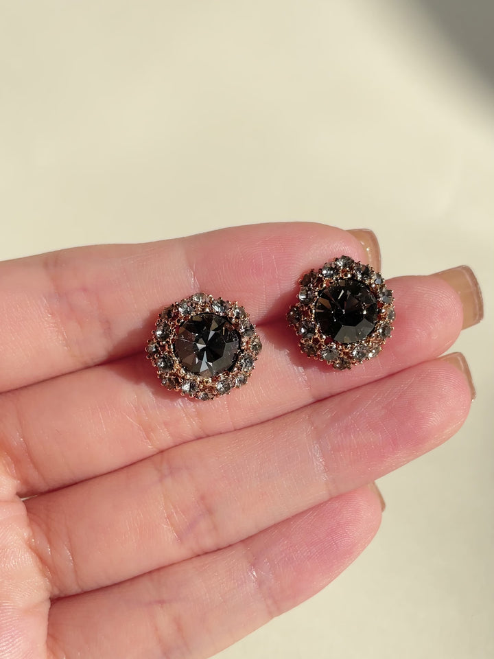 Eulalie Crystal Stud Earrings