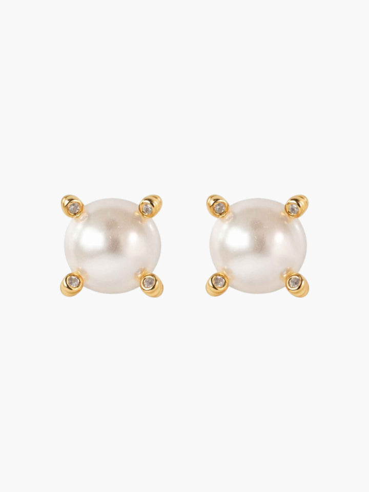 Nuala Earrings Pearl