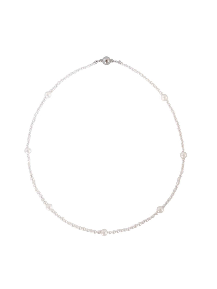 Magnetic Clasp Pearl Necklace